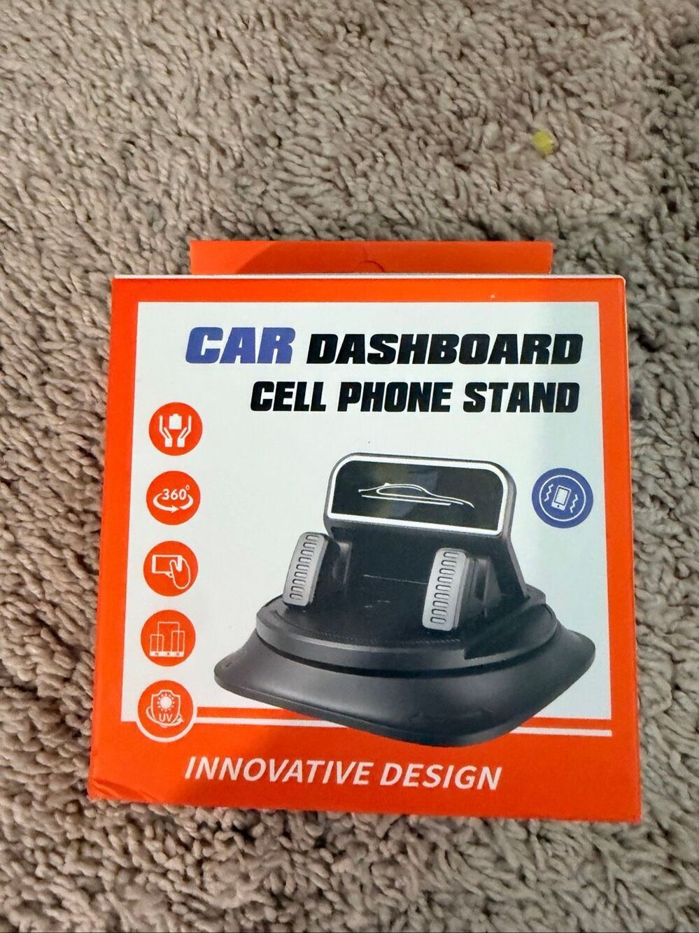 Universal Car Dashboard Cell Phone Stand Mount Holder Silicone Anti-Slip Pad New